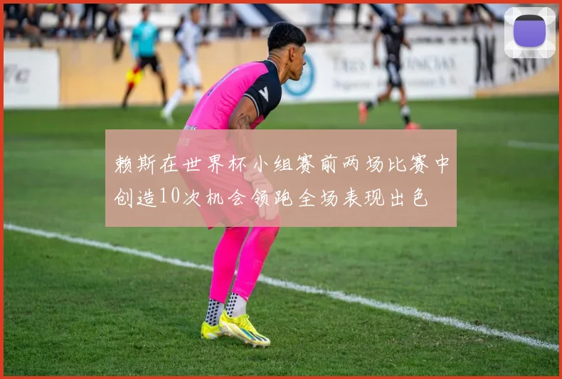 赖斯在世界杯小组赛前两场比赛中创造10次机会领跑全场表现出色